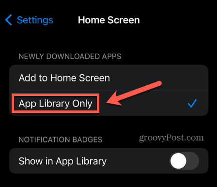 Doar biblioteca de aplicații pentru iPhone