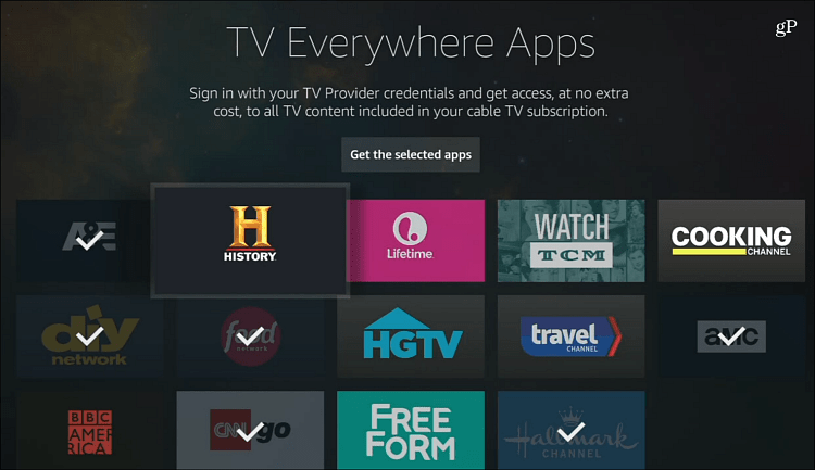 aplicații TV peste tot