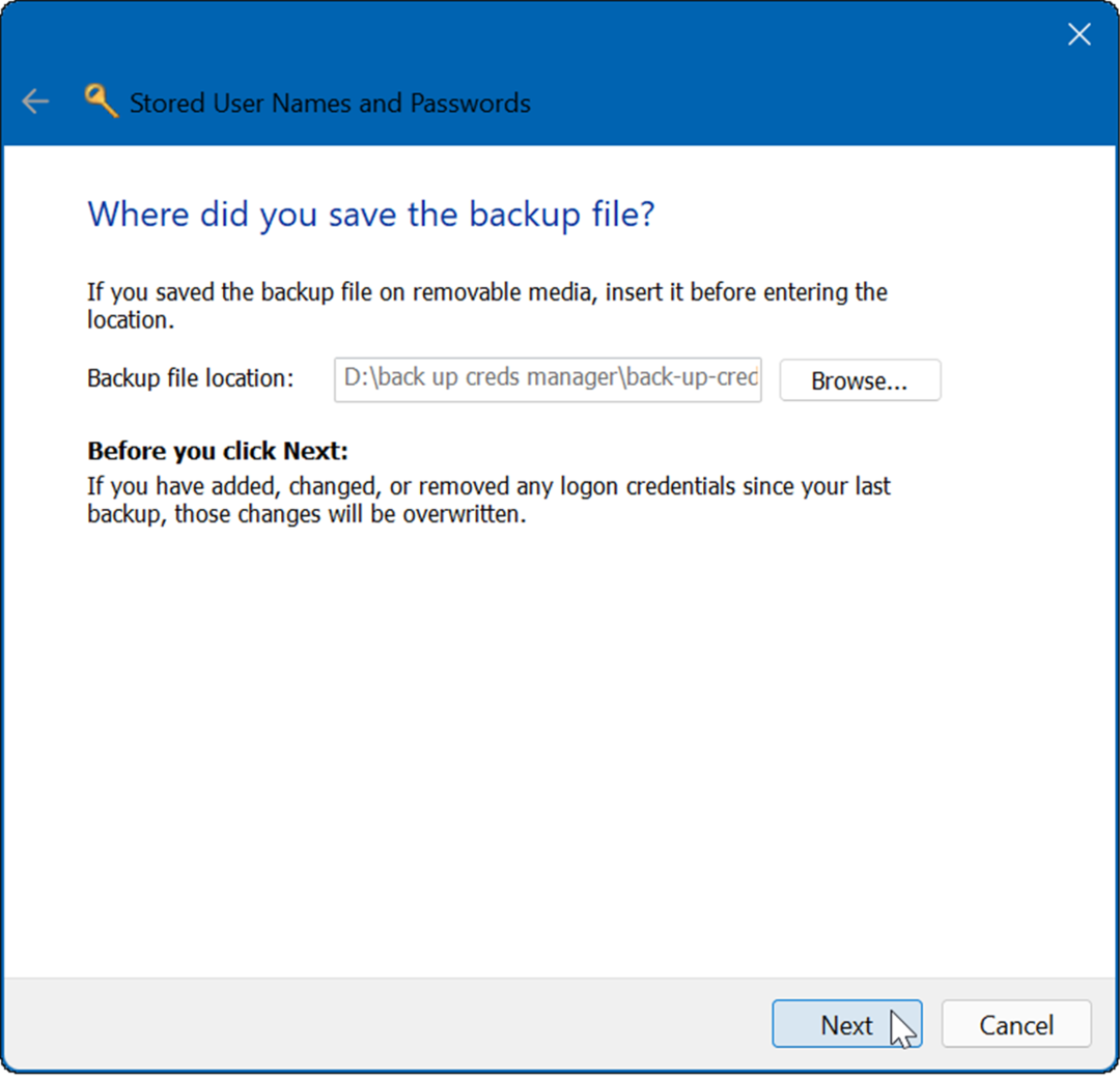 Cum să utilizați Credential Manager pe Windows 11