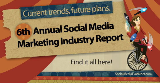 Raportul 2014 al industriei de marketing social media: examinator social media