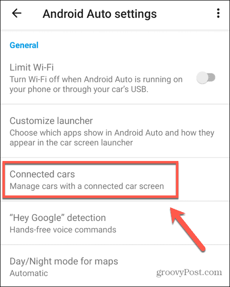 mașini conectate automat Android