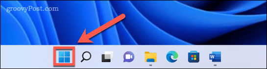 meniul de pornire Windows 11