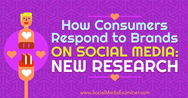 Cum reacționează consumatorii la mărci pe rețelele de socializare: noi cercetări realizate de Michelle Krasniak pe examinatorul de rețele sociale.