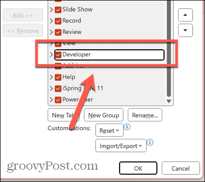 dezvoltator de verificare powerpoint