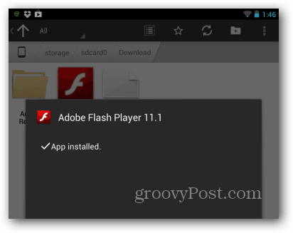 Instalat Flash Player Android