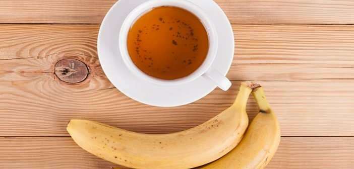 Ceaiul de banane beneficiază de insomnie