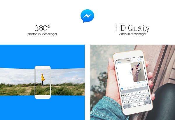 Facebook a introdus capacitatea de a trimite fotografii la 360 de grade și de a partaja videoclipuri de înaltă definiție în Messenger.