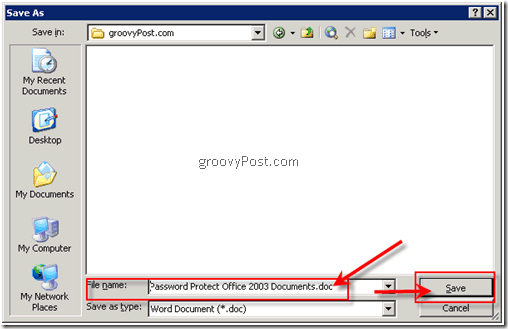 Criptați documentele Microsoft Office 2003