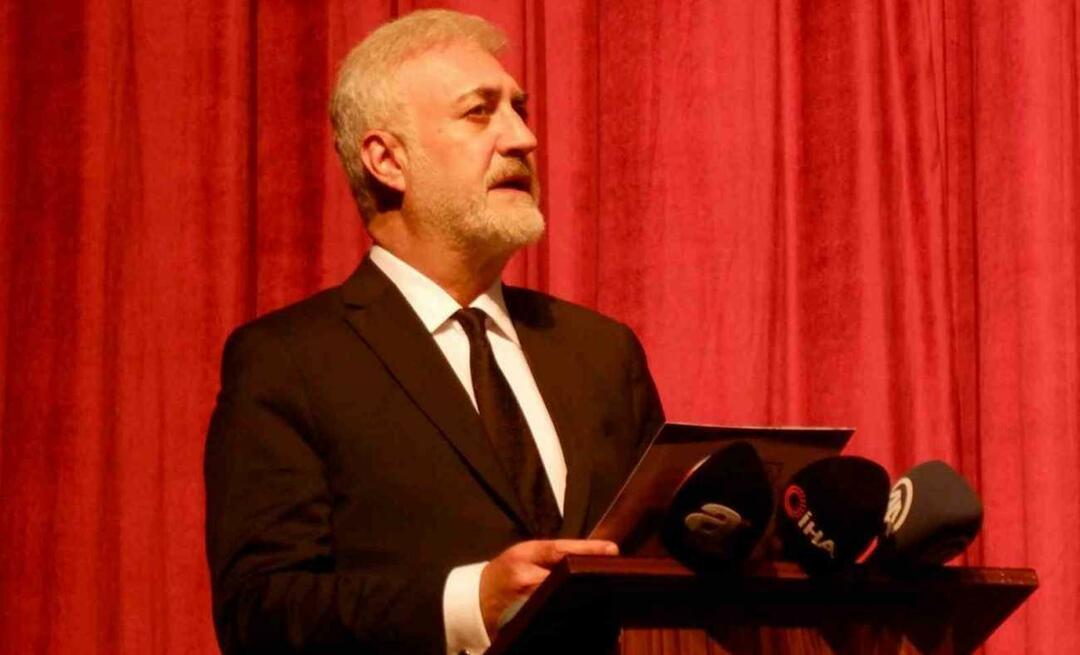 Cuvinte emoționante de la Tamer Karadağlı la deschidere: Dorul a luat sfârșit