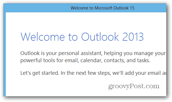Outlook în Office 2013