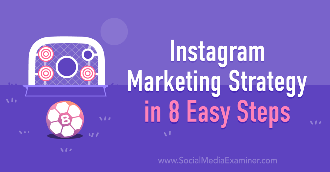Strategie de marketing pe Instagram în 8 pași simpli de Anna Sonnenberg