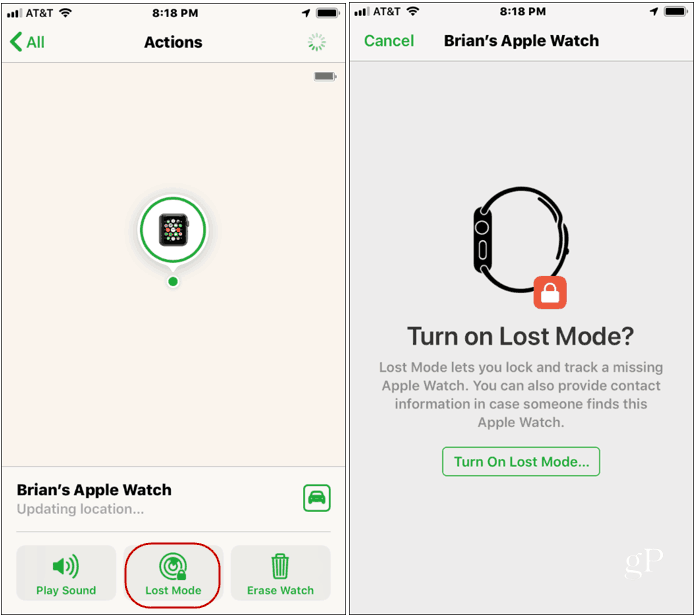 Găsiți Apple Watch_Lost_Mode