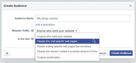 facebook creează trafic pe site-ul publicului