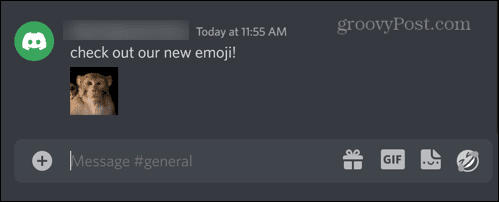 mesaj emoji discord