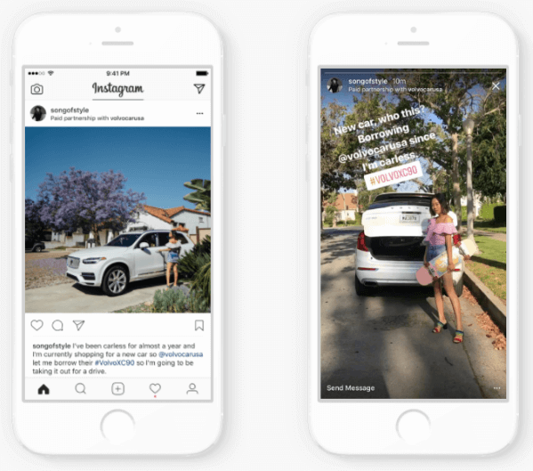 Instagram face conținutul sponsorizat de pe site mai transparent.
