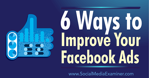 îmbunătățiți anunțurile cu valori publicitare pe Facebook