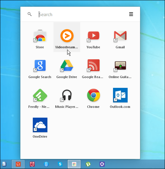 Lansator de aplicații Chrome