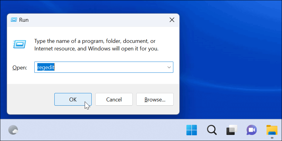 regedit blochează utilizatorii de la setările din Windows 11