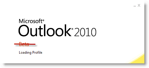 Data lansării Outlook 2010