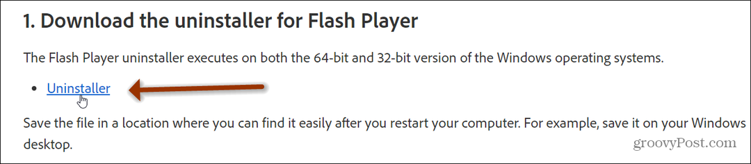 Cum se dezinstalează Adobe Flash din Windows 10