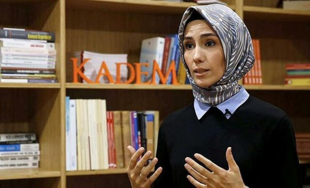 „Centrul de sprijin pentru femei” KADEM a fost deschis sub conducerea lui Sümeyye Erdoğan
