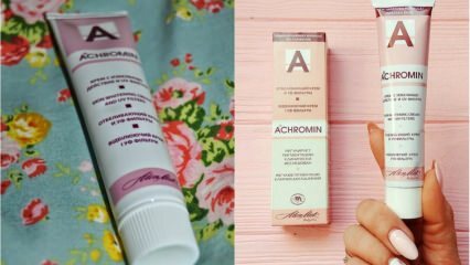 Ce face crema de spot Achromin? Cum se folosește crema de spot Achromin?