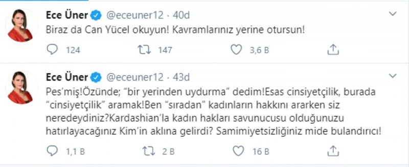 Răspundeți la Deniz Çakır de la gazda Ece Üner!