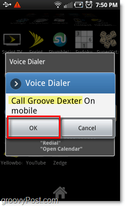 efectuați apeluri telefonice prin voce pe telefonul Android