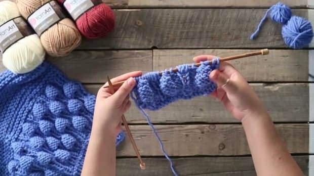 Cum să tricotăm un model de tricotat zmeură