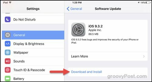 Apple iOS 9.3.2 actualizare patch de securitate