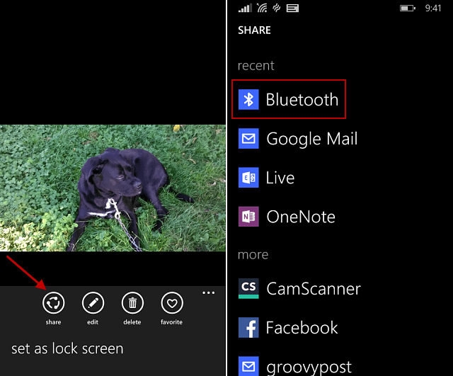 Windows Phone 8.1 Sfat: Partajarea fișierelor prin Bluetooth