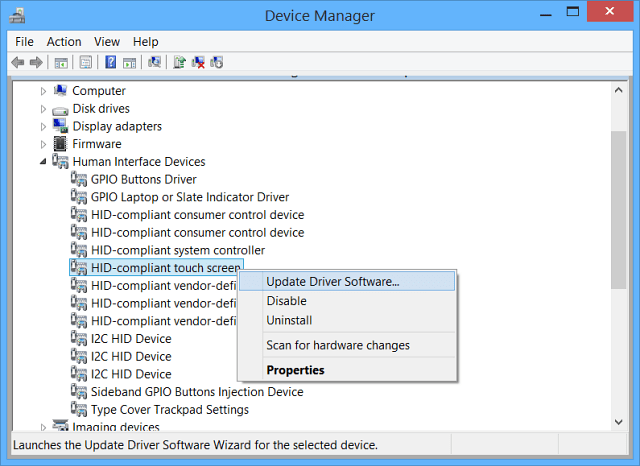 Cum să remediați un ecran tactil Windows 8.1 care nu răspunde
