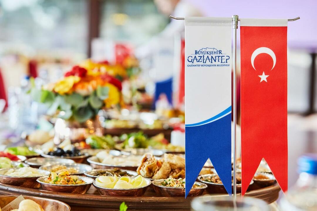 Festivalul Drumul Culturii GastroANTEP a avut loc la Istanbul!
