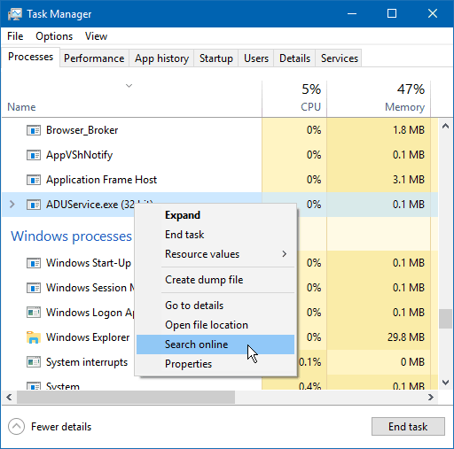 Ce este procesul NisSrv.exe în Windows și de ce se execută?