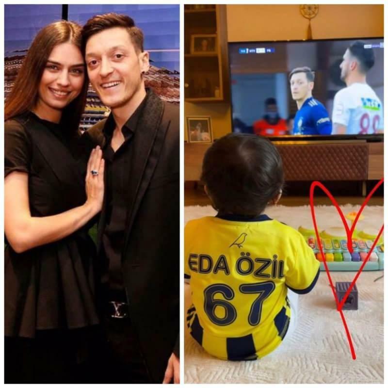 Mesut Özil a împărtășit o poză de vacanță cu fiica sa, pe care o numește „mica mea prințesă”!