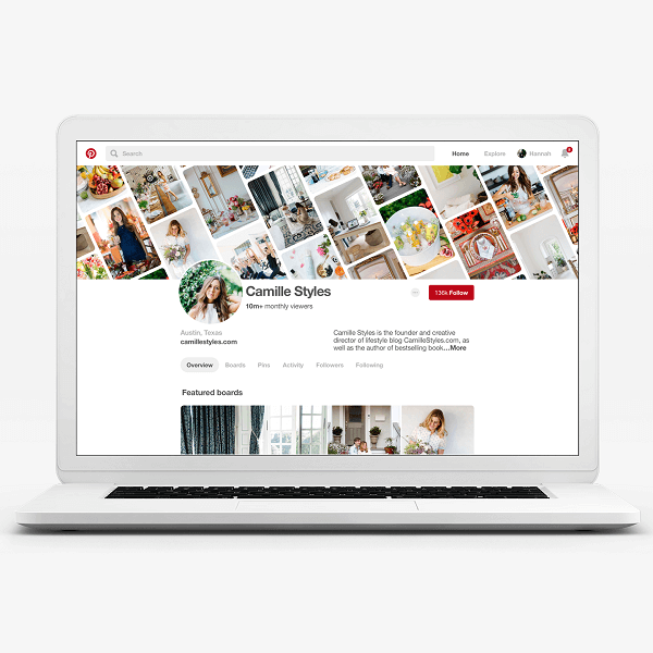 Pinterest lansează un nou profil de afaceri și perspective.