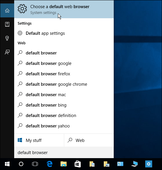 Cortana Căutați Windows 10