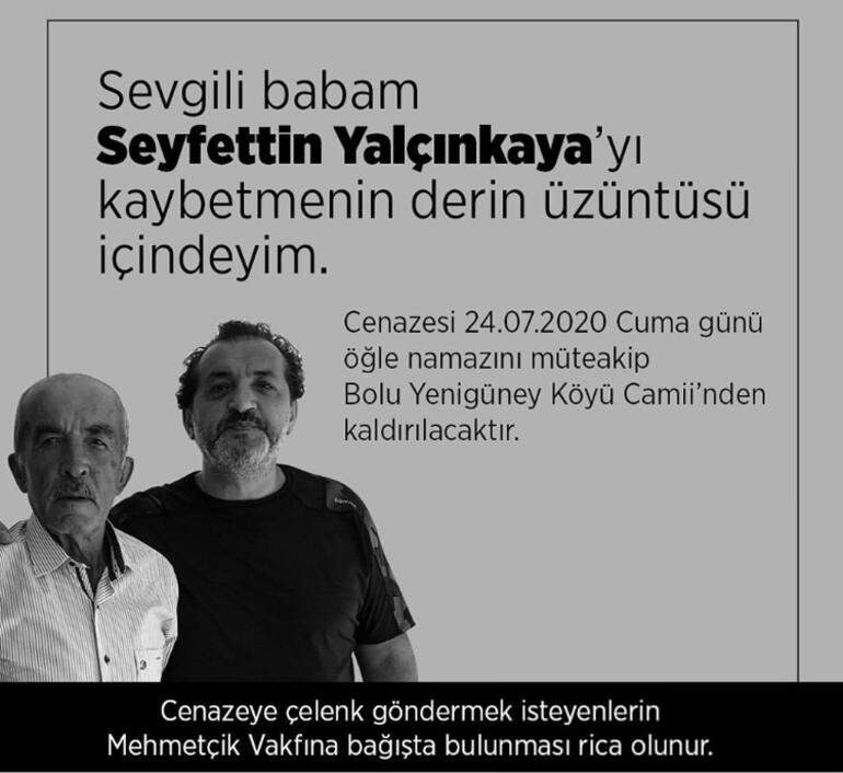 Zi dureroasă a faimosului bucătar Mehmet Yalçınkaya! Și-a trimis tatăl în ultima călătorie
