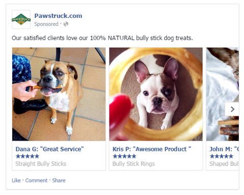 pawstruck adaugă cu imagini și recenzii generate de utilizator