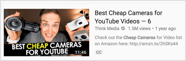 Miniatură YouTube care arată emoție