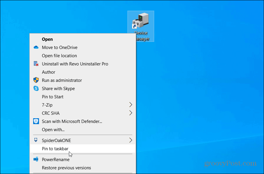 fixați pentru a porni sau bara de activități Windows 10