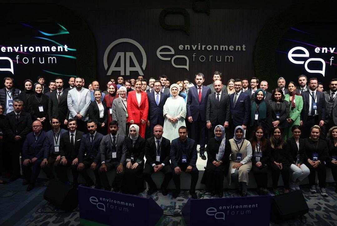 Emine Erdoğan a participat la Forumul Internațional de Mediu