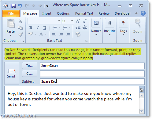 dacă un utilizator dorește să-și copieze adresa de e-mail, va trebui să ia o captură de ecran sau să o scrie manual