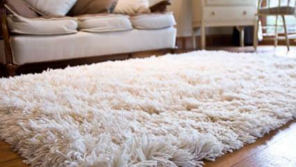Cum se curăță covorul Shaggy?
