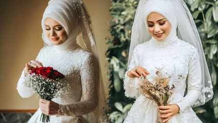 2021 modele de rochii de mireasă hijab Cele mai frumoase modele de rochii de mireasă hijab
