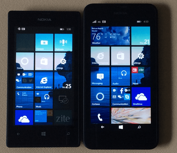 Nokia Lumia 520 și 635
