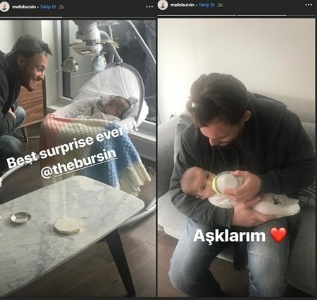 Momentele plăcute ale lui Kerem Bürsin alături de nepotul ei