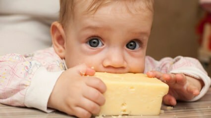 Selecția de brânză pentru bebeluși