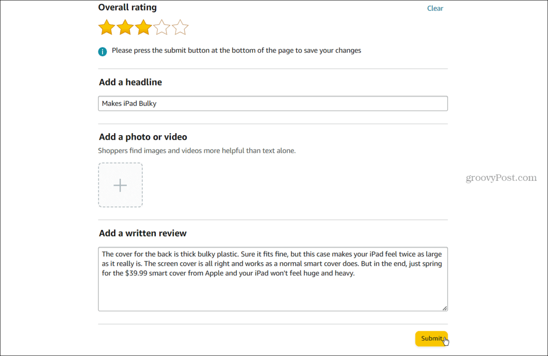 Cum să vizualizați, să editați și să ștergeți recenziile Amazon