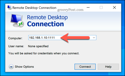 Stabilirea unei conexiuni Windows Remote Desktop utilizând un port RDP personalizat